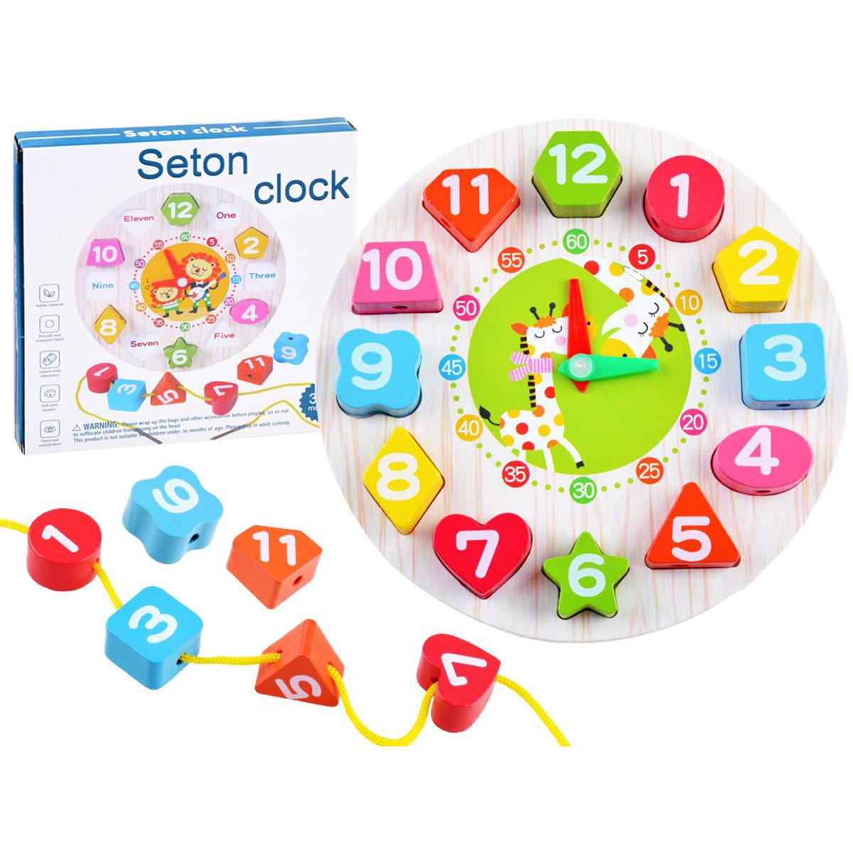Wooden Seton Clock 3883